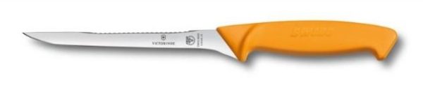 Nož SWIBO za riblje filete žuti 16cm