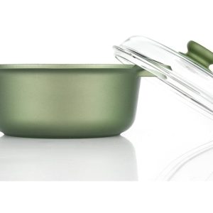 Šerpa DR.GREEN sa staklenim poklopcem 20cm