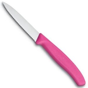 Nož VICTORINOX KUHINJSKI RECKASTI VRH 8CM PINK
