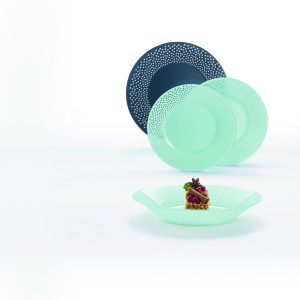 Tanjir LUMINARC Bulla 23 Stakleni duboki plavi