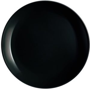 Tanjir LUMINARC Diwali Black 19 Stakleni dezertni crni